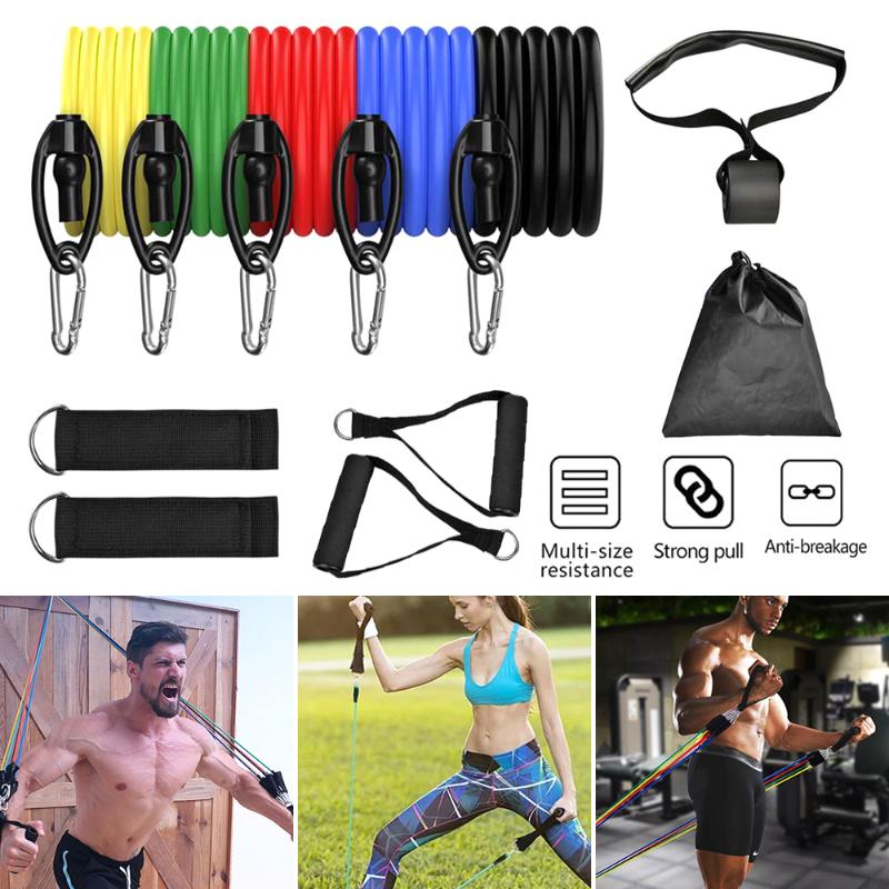 11Pcs/Set Latex Resistance Bands Crossfit Training Exercise Yoga Tubes Pull Rope Rubber Expander Elastic Bands Fitness Equipment
11Pcs/Set Latex Resistance Bands Crossfit Training Exercise Yoga Tubes Pull Rope Rubber Expander Elastic Bands Fitness Equipment