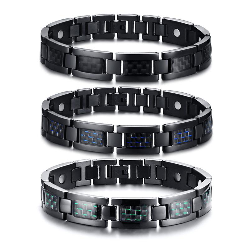 Blue Carbon Fiber Mens Health Energy 3 IN 1 Bracelet Bangle Twisted Magnetic Bracelet Stainless Steel Women Power Therapy Magnet
Blue Carbon Fiber Mens Health Energy 3 IN 1 Bracelet Bangle Twisted Magnetic Bracelet Stainless Steel Women Power Therapy Magnet