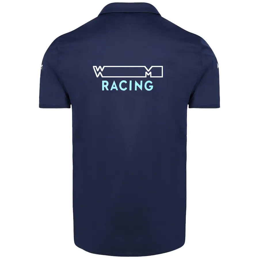 F1 racing suit short-sleeved Polo Formula 1 team overalls new season official same style customization free shipping