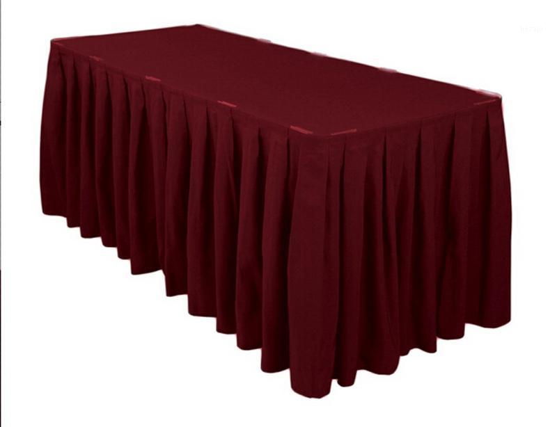 HK DHL Accordion Pleat Polyester Rectangular 500cm Table Skirt Royal Burgundy for Wedding, 5/Pack1
HK DHL Accordion Pleat Polyester Rectangular 500cm Table Skirt Royal Burgundy for Wedding, 5/Pack1