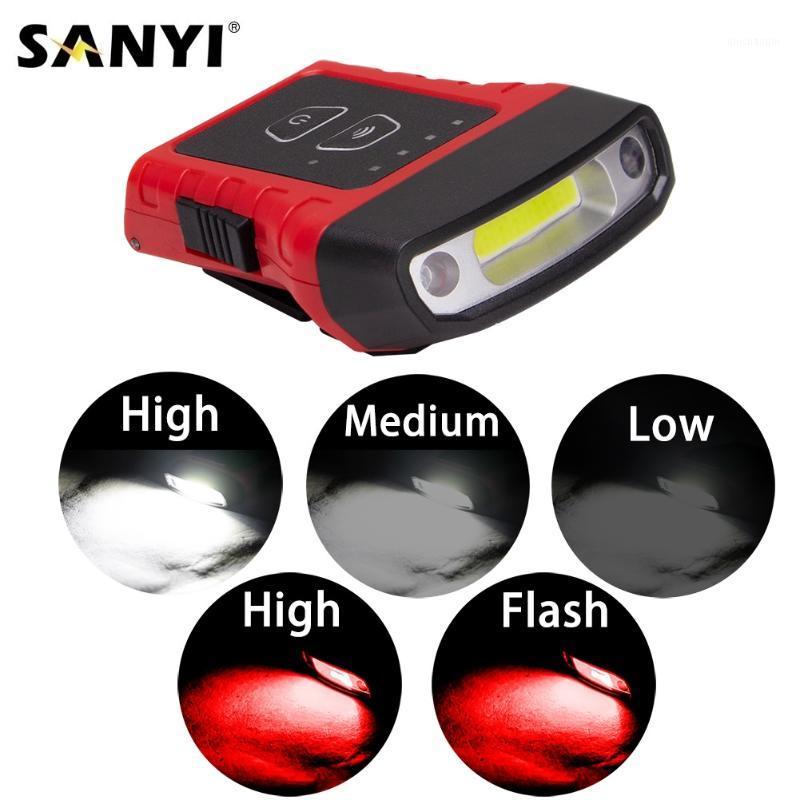2 in 1 Cap Light Headlight 5 Modes White Red COB LED Headlamp USB Charging Head Lamp Inductive Head Cap Hat Light Clip on Lights1
2 in 1 Cap Light Headlight 5 Modes White Red COB LED Headlamp USB Charging Head Lamp Inductive Head Cap Hat Light Clip on Lights1