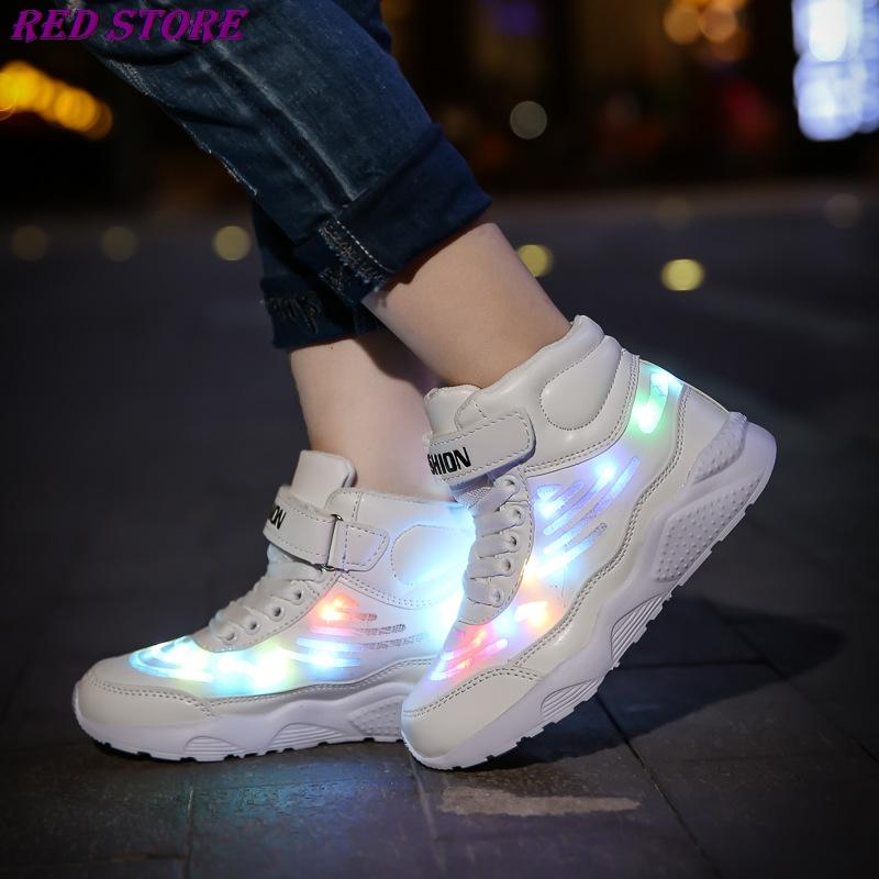 Children's Luminous Shoes LED Upper Bright Sneakers for Boys Girls Gorgeous Light Up USB Charging Noctilucent Shoes Lamp D02201, Pink
Children's Luminous Shoes LED Upper Bright Sneakers for Boys Girls Gorgeous Light Up USB Charging Noctilucent Shoes Lamp D02201, Pink