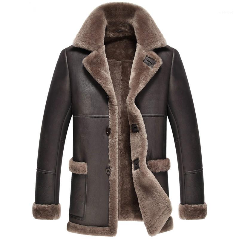 2020 Men's Natural Fur Coat Winter Genuine Leather Jacket Men Sheepskin Coat Mens Shearling Jacket Warm Fur Coats 4031 KJ36411, Black
2020 Men's Natural Fur Coat Winter Genuine Leather Jacket Men Sheepskin Coat Mens Shearling Jacket Warm Fur Coats 4031 KJ36411, Black