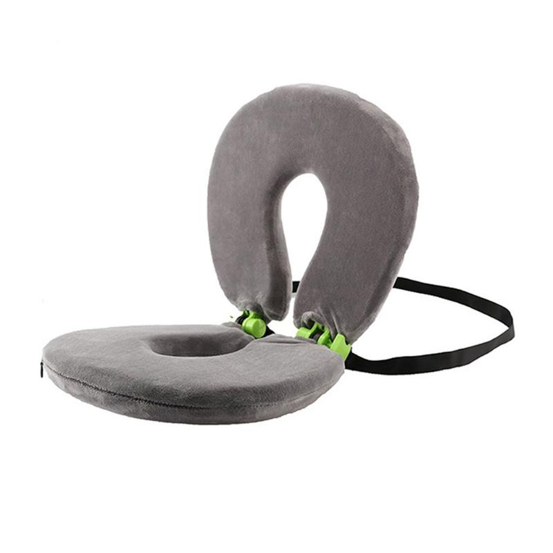 Multi-Function Folding U-Shape Travel Pillow for Airplane Inflatable Neck Pillow 4Colors Comfortable Pillows for Sleep Textile, Gray
Multi-Function Folding U-Shape Travel Pillow for Airplane Inflatable Neck Pillow 4Colors Comfortable Pillows for Sleep Textile, Gray