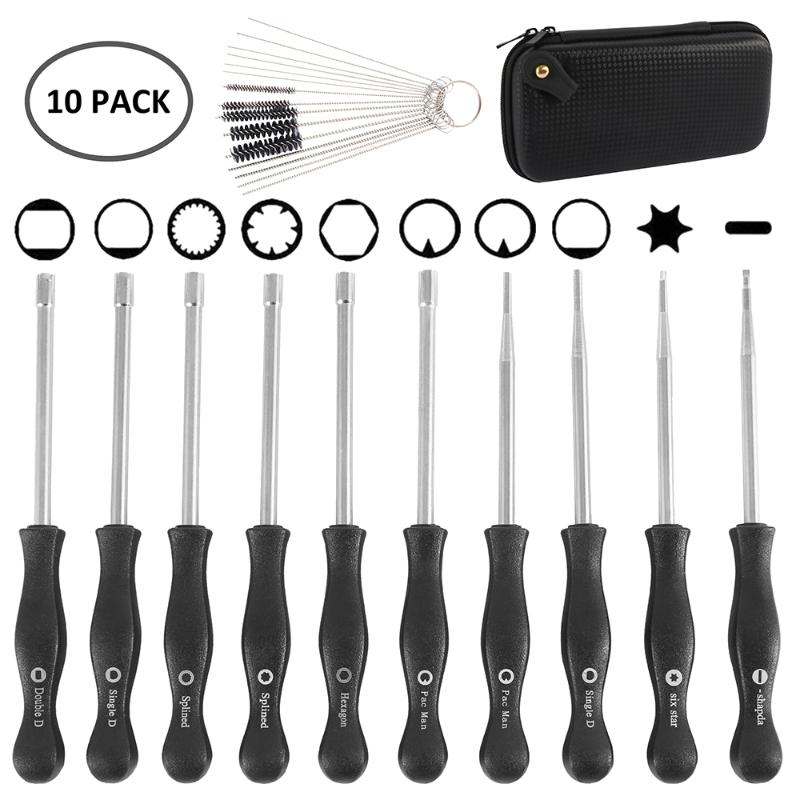 10pcs Screwdriver Carburetor Adjustment Tool Single D Double D Hexagon Hex Socket Kit Set for Most 2cycle Carburetor
10pcs Screwdriver Carburetor Adjustment Tool Single D Double D Hexagon Hex Socket Kit Set for Most 2cycle Carburetor