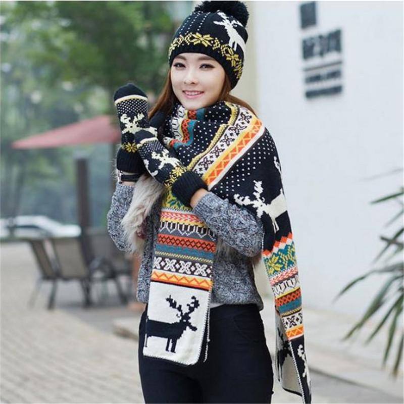 Hot Winter Scarf Faux Wool Knitted Hat Woman's Neck Ring Scarves Knitted Glove Scarf Winter Warm Collar Scarfs Glove Hat
Hot Winter Scarf Faux Wool Knitted Hat Woman's Neck Ring Scarves Knitted Glove Scarf Winter Warm Collar Scarfs Glove Hat