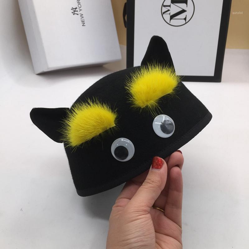 Big mouth ~ cute female han edition web celebrity style of hat wool Pumpkin hat nifty beret painter cap1, Black
Big mouth ~ cute female han edition web celebrity style of hat wool Pumpkin hat nifty beret painter cap1, Black