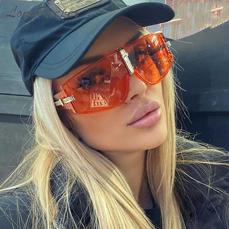 LongKeeper Oversized Punk Sunglasses Women Trend 2021 Flat Top Irregular Large Goggles Shades Men Personality Eyeglasses Eyewear
LongKeeper Oversized Punk Sunglasses Women Trend 2021 Flat Top Irregular Large Goggles Shades Men Personality Eyeglasses Eyewear