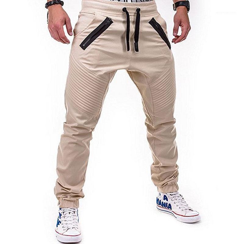 Men's Jogger Zipper Pockets Long Pants Autumn arrival Male Skinny Fit Cargo Designer Chino Hip Hop Stretch Solid Color Pants1, Beige
Men's Jogger Zipper Pockets Long Pants Autumn arrival Male Skinny Fit Cargo Designer Chino Hip Hop Stretch Solid Color Pants1, Beige