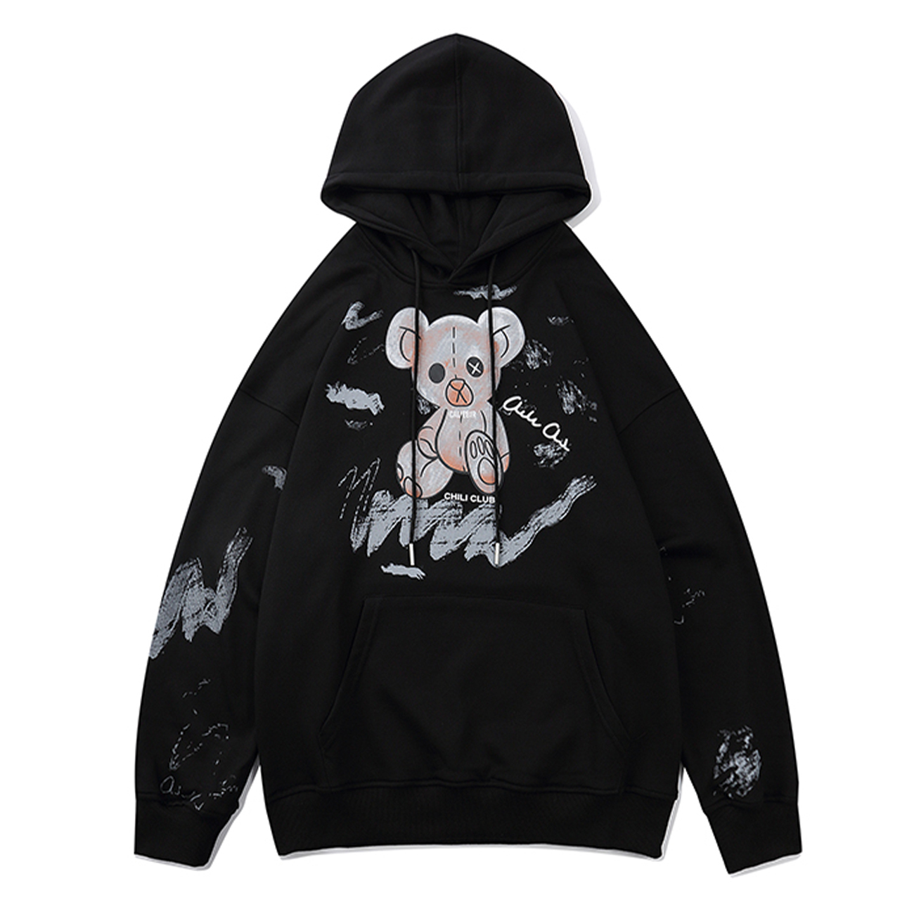 2021 New Ss Bear Print Hip Hop Streetwear Winter Hooded Pullover Men Cotton Spray Paint Harajuku Hoodie Swatshirt Mens Black Huqn
2021 New Ss Bear Print Hip Hop Streetwear Winter Hooded Pullover Men Cotton Spray Paint Harajuku Hoodie Swatshirt Mens Black Huqn