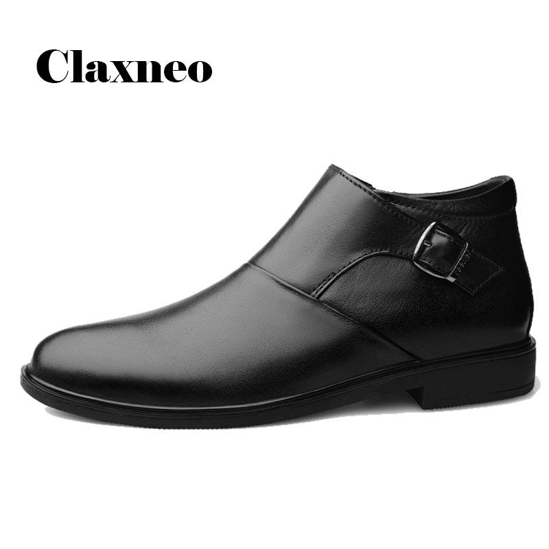 CLAXNEO Man Formal Shoes Genuine Leather Dress Shoe Male Ankle Boots Zipper Office Business Boot clax Men's Walking Footwear, Black
CLAXNEO Man Formal Shoes Genuine Leather Dress Shoe Male Ankle Boots Zipper Office Business Boot clax Men's Walking Footwear, Black