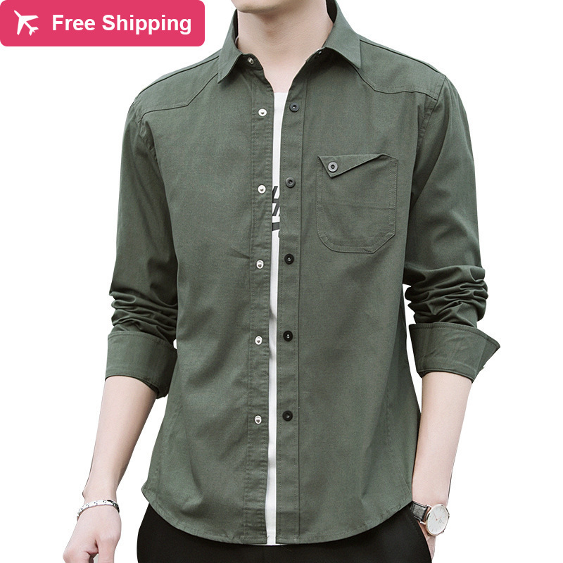 2021 New New Spring Men in Long Sleeves Cotton Men's Shirt Size 6xl Classic Fashion Shirts 7kb5, White
2021 New New Spring Men in Long Sleeves Cotton Men's Shirt Size 6xl Classic Fashion Shirts 7kb5, White