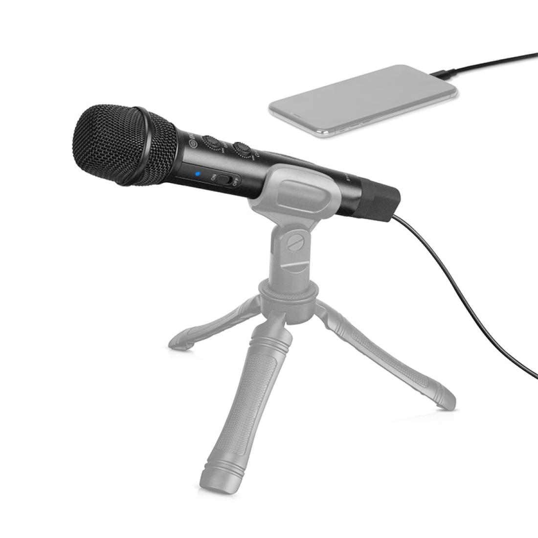 BOYA BY-HM2 Professional Handheld Condenser Microphone 35mm Headphone Port with 8 Pin Type-C USB Interface 12m Extension Cable Holder
BOYA BY-HM2 Professional Handheld Condenser Microphone 35mm Headphone Port with 8 Pin Type-C USB Interface 12m Extension Cable Holder