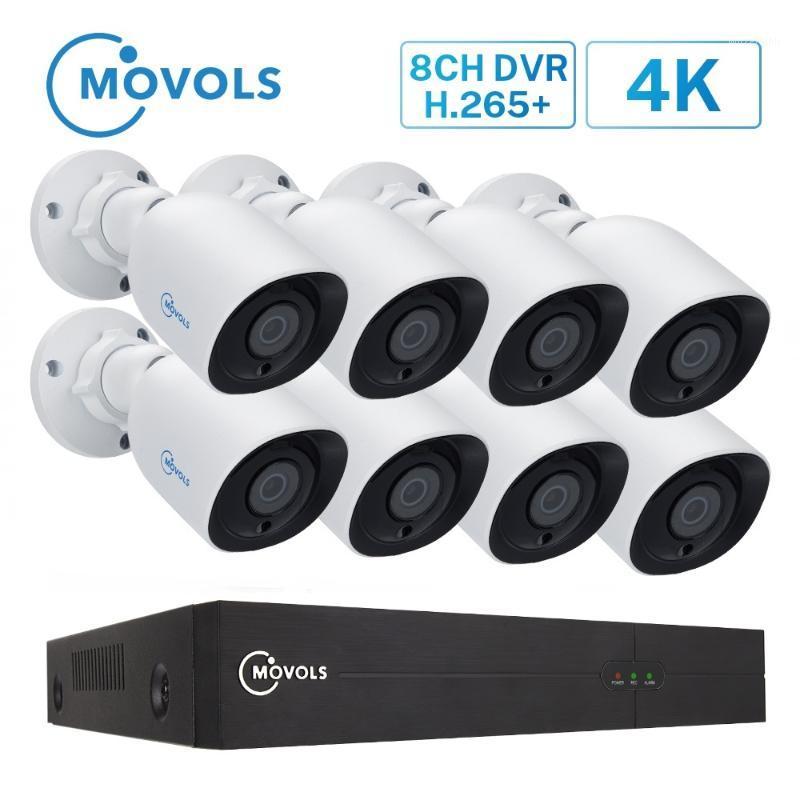 MOVOLS 4K Ultra HD Video Surveillance System 8CH H.265 DVR 8MP 8PCS Security Camera System IR Night Vision Waterproof CCTV Kit1
MOVOLS 4K Ultra HD Video Surveillance System 8CH H.265 DVR 8MP 8PCS Security Camera System IR Night Vision Waterproof CCTV Kit1
