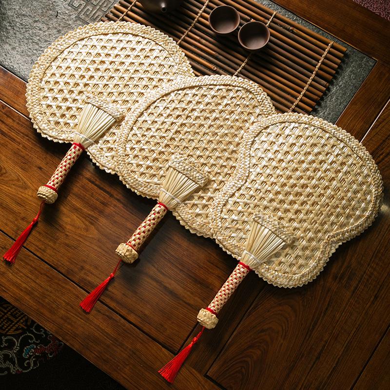 vanzlife Hand-Woven Fan Chinese Men's and Women's Summer Portable Palm-Leaf Fan Palm-Leaf Antique mai jie cao Small
vanzlife Hand-Woven Fan Chinese Men's and Women's Summer Portable Palm-Leaf Fan Palm-Leaf Antique mai jie cao Small