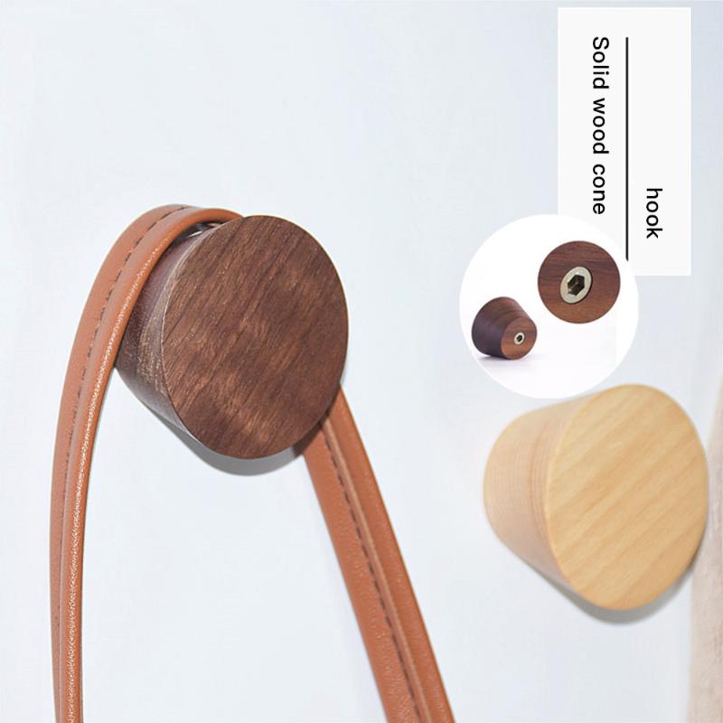 Walnut Wall Mounted Hanger Hook Decorative Key Holder Hat Scarf Handbag Storage Hanger Bathroom Rack Hooks DIY Wooden
Walnut Wall Mounted Hanger Hook Decorative Key Holder Hat Scarf Handbag Storage Hanger Bathroom Rack Hooks DIY Wooden