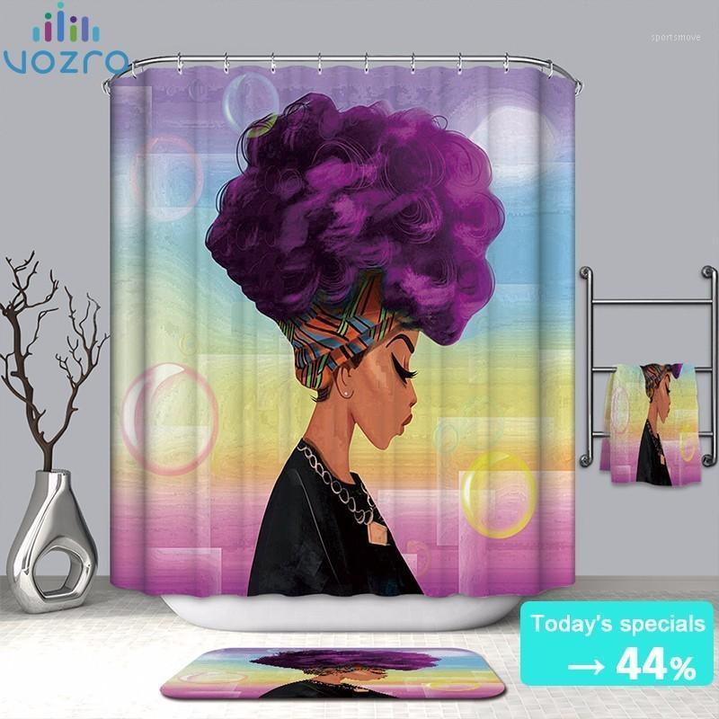 VOZRO Bathroom Waterproof Polyester Cloth Nature Of African Women Girl Simple Shower Curtain Eu Splatoon Portrait Douchegordijn1
VOZRO Bathroom Waterproof Polyester Cloth Nature Of African Women Girl Simple Shower Curtain Eu Splatoon Portrait Douchegordijn1