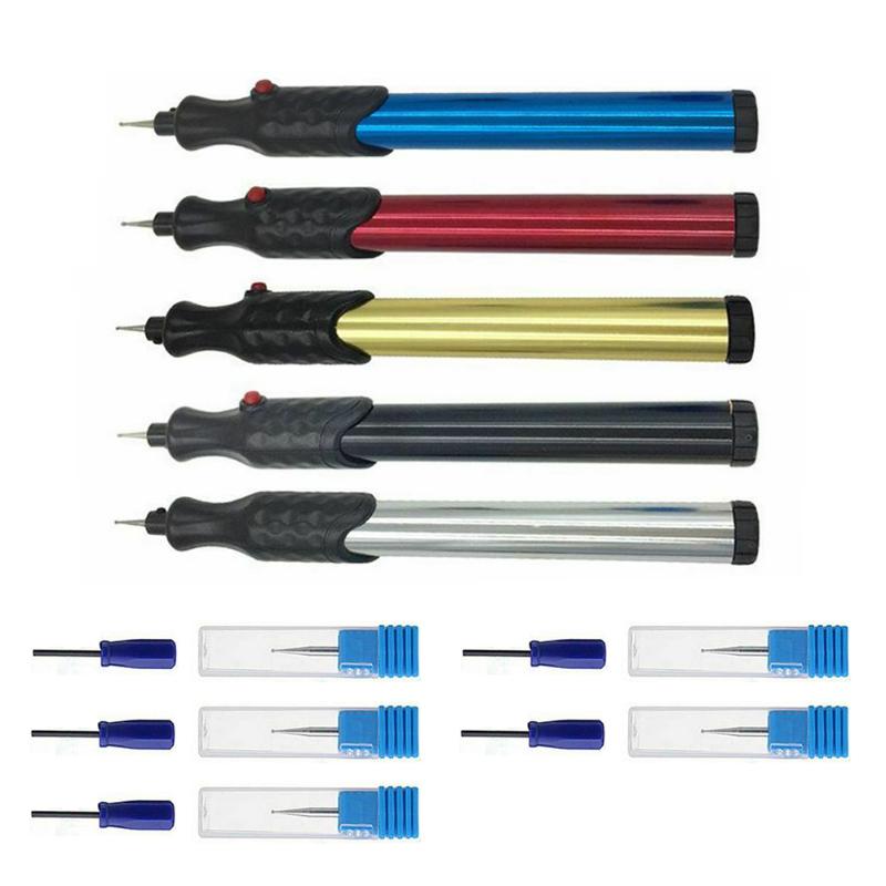 DRELD Aluminum Electric Engraver Pen Carve Tool Mini Diy Engraving Tool For Jewelry Metal Glass with Grinding Head and Wrench
DRELD Aluminum Electric Engraver Pen Carve Tool Mini Diy Engraving Tool For Jewelry Metal Glass with Grinding Head and Wrench