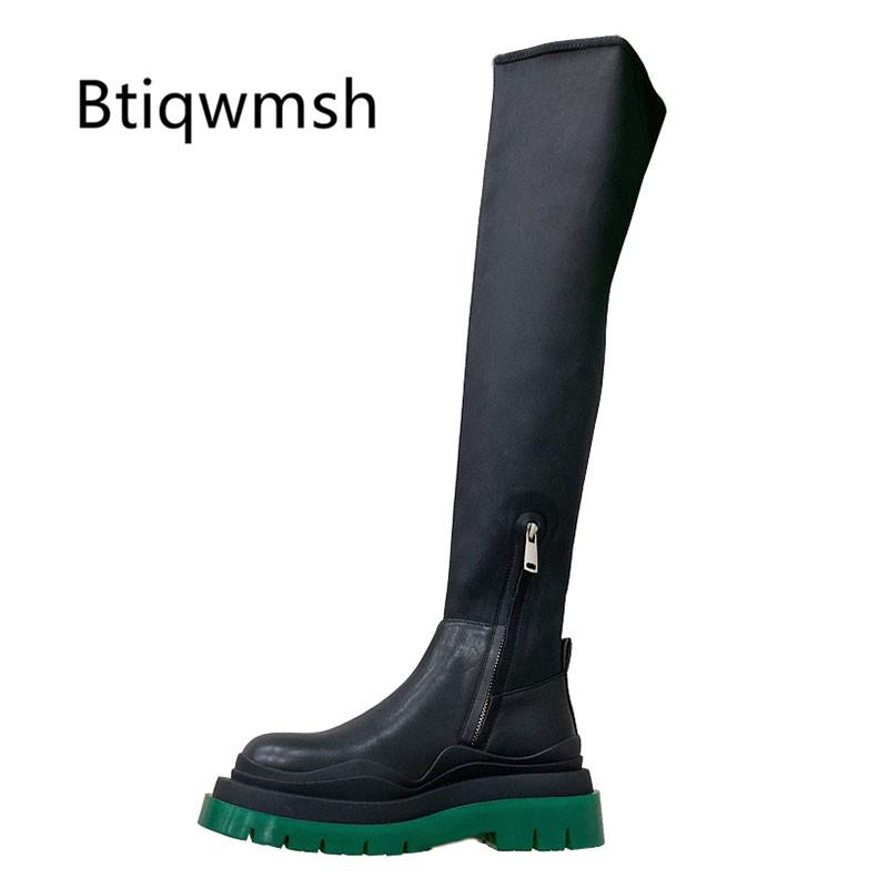 Winter Sexy Over The Knee Boots Women Round Toe Green Thick Bottom Side Zipper High Heel Shoes Woman Sexy Stretch Long Boots, Black
Winter Sexy Over The Knee Boots Women Round Toe Green Thick Bottom Side Zipper High Heel Shoes Woman Sexy Stretch Long Boots, Black
