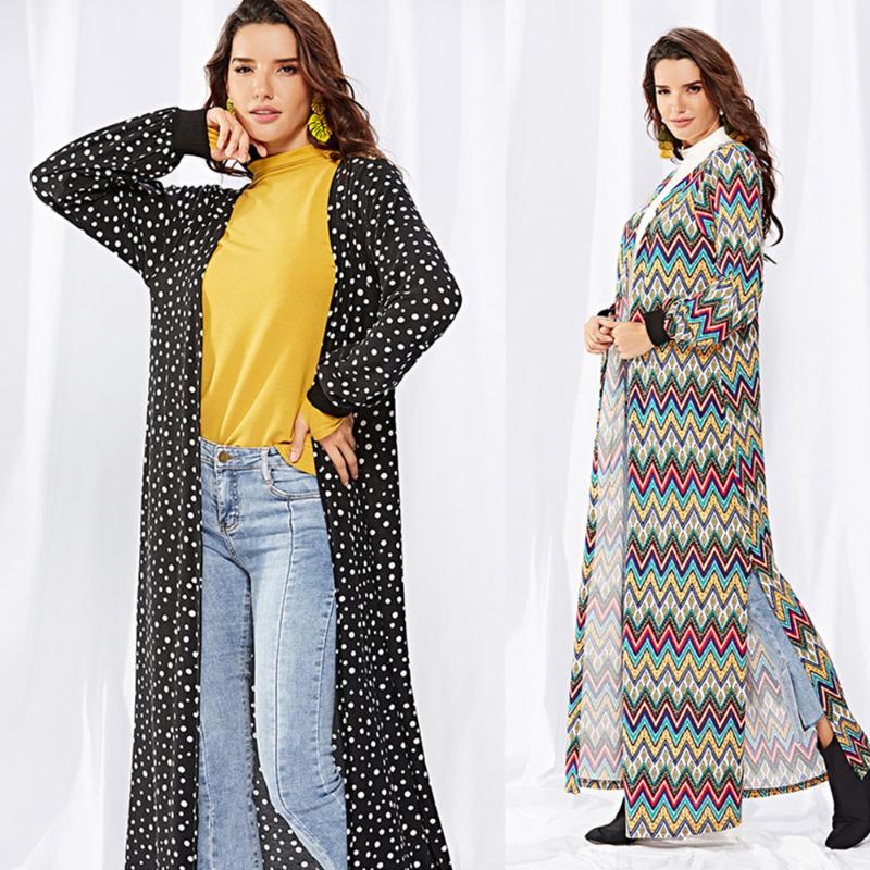 Striped Dot Print Patchwork Windbreaker Women Long Sleeve Cardigan Trench Coat Korean Fashion 2020 Autumn Winter Kintted Jacket
Striped Dot Print Patchwork Windbreaker Women Long Sleeve Cardigan Trench Coat Korean Fashion 2020 Autumn Winter Kintted Jacket