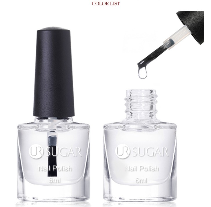 UR SUGAR 6ml Quick-drying Agent Nail Polish Transparent Increase Adhesion Remove Nail Care Lasting Brighten Nail Art Tool, Customize
UR SUGAR 6ml Quick-drying Agent Nail Polish Transparent Increase Adhesion Remove Nail Care Lasting Brighten Nail Art Tool, Customize