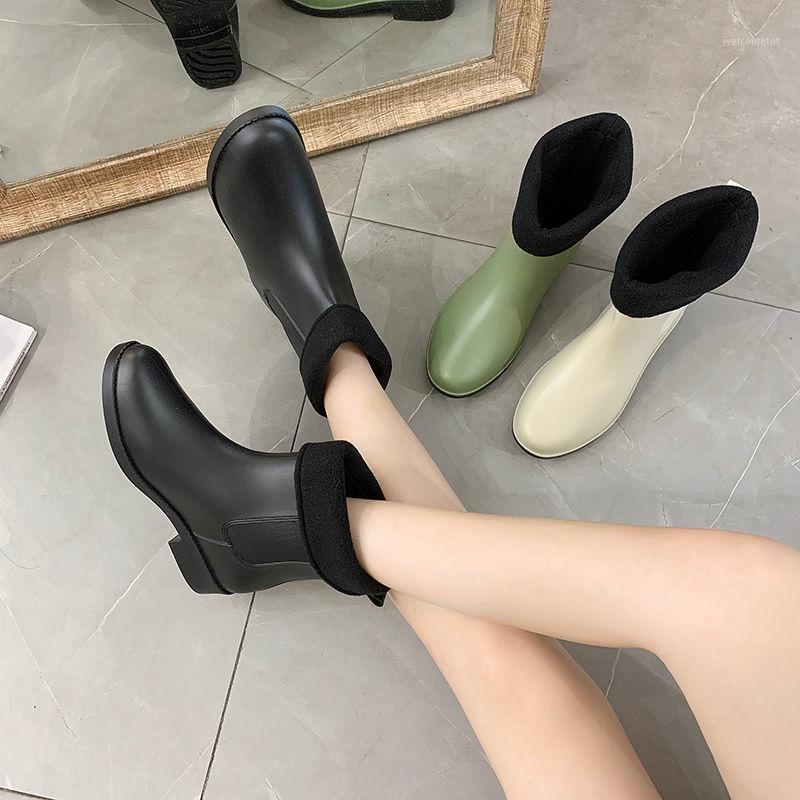 New Woman Rain Boots Ankle Boot for Woman Waterproof Solid Color Shoes Spring Autumn Rain Boots Non-Slip Female Casual Shoe1, Beige
New Woman Rain Boots Ankle Boot for Woman Waterproof Solid Color Shoes Spring Autumn Rain Boots Non-Slip Female Casual Shoe1, Beige
