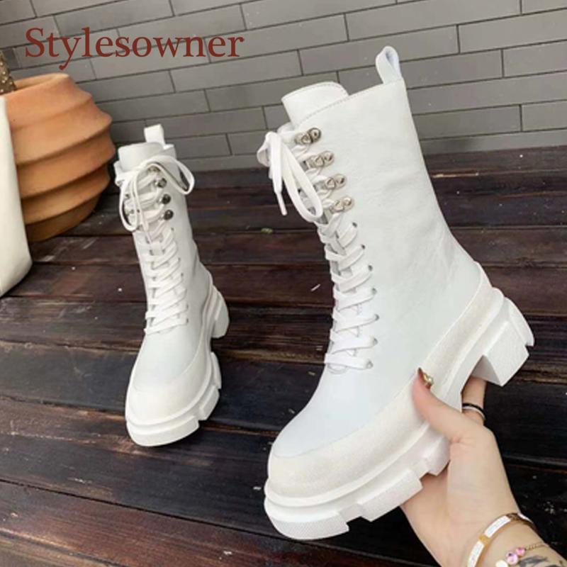 Stylesowner 2021 Winter Flat Platform Round Toe Ankle Boots Pink Leather Girls Height Increasing Motorcycle Boots Fashion, White
Stylesowner 2021 Winter Flat Platform Round Toe Ankle Boots Pink Leather Girls Height Increasing Motorcycle Boots Fashion, White