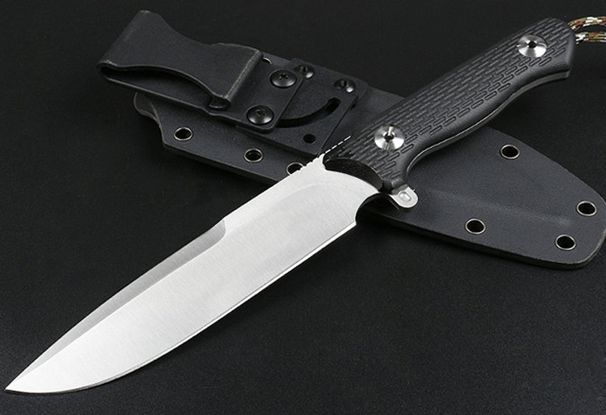 High Quality MK4 Outdoor Survival Tactical Straight Knife D2 Satin Drop Point Full Tang G-10 Handle Fixed Blade Knives With Kydex
High Quality MK4 Outdoor Survival Tactical Straight Knife D2 Satin Drop Point Full Tang G-10 Handle Fixed Blade Knives With Kydex