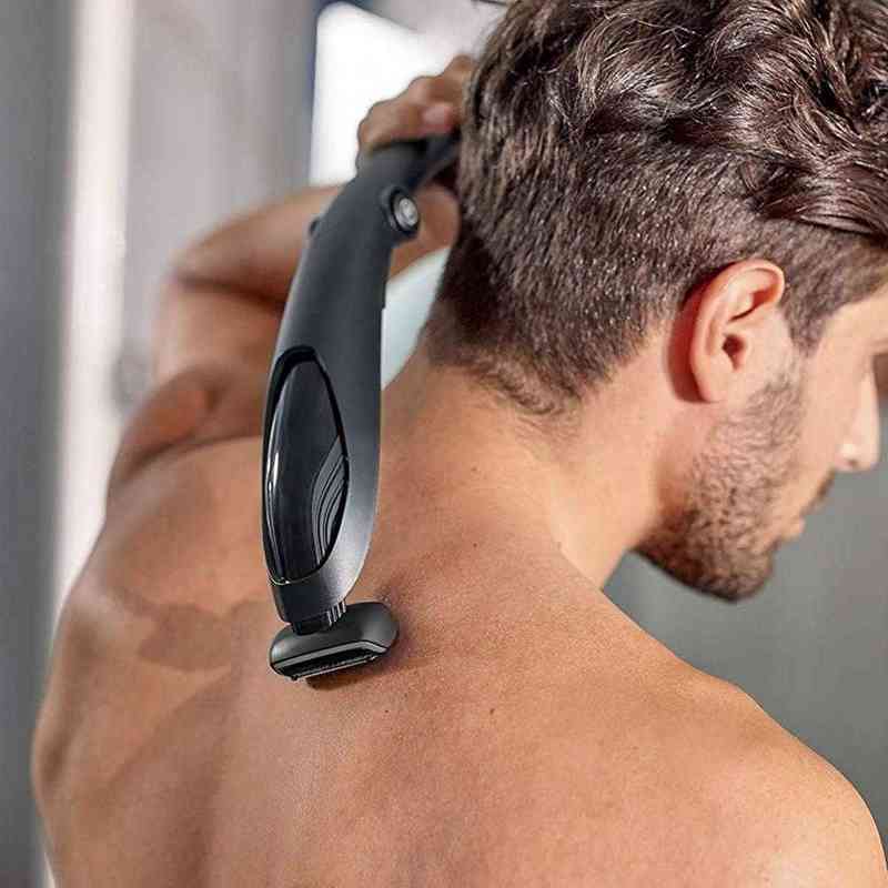 pro face beard shaving machine electric razor hair trimmer bodygroom kit electric shaver for men body back 100-240v rechargeable 220112