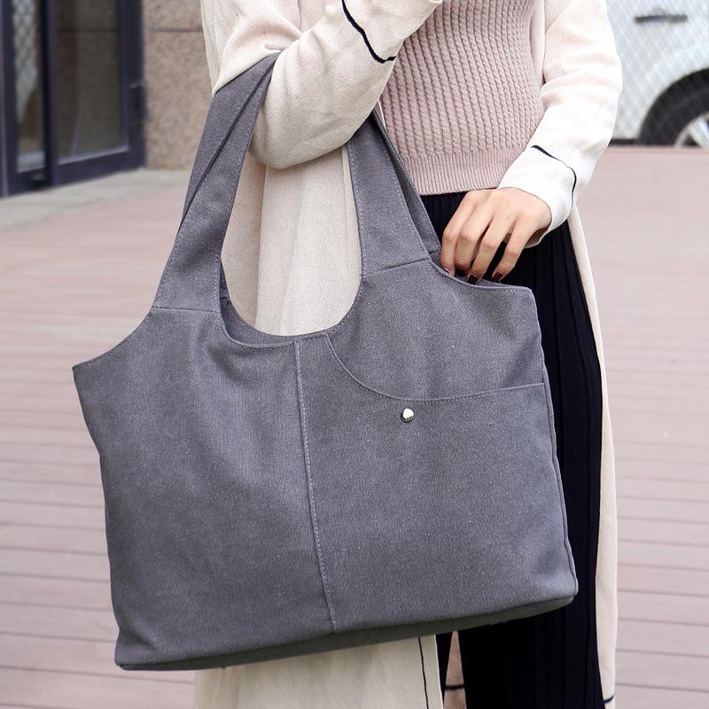 Fashion Women's Bag Fashion Versatile One Shoulder Literature And Art New Korean Small Fresh Leisure Handbag Large Capacity
Fashion Women's Bag Fashion Versatile One Shoulder Literature And Art New Korean Small Fresh Leisure Handbag Large Capacity