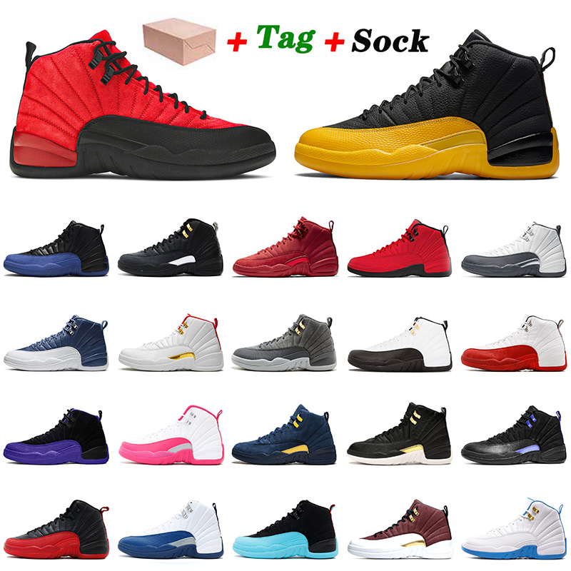 WITH BOX Flu Game Basketball Shoes 12 12s University Gold For Men Women Sport Jumpman Gym Red Taxi Retro Dark Concord Trainers Sneakers, White;red
WITH BOX Flu Game Basketball Shoes 12 12s University Gold For Men Women Sport Jumpman Gym Red Taxi Retro Dark Concord Trainers Sneakers, White;red