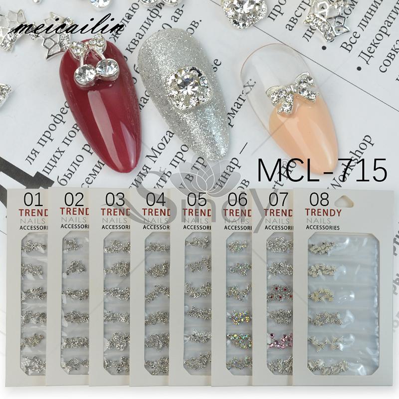 30Pcs AB Clear 3D Nail Rhinestones Mix Size Bow Ties Crown Manicure Art Decorations Crystal Jewelry Accessories Metal Studs Tips
30Pcs AB Clear 3D Nail Rhinestones Mix Size Bow Ties Crown Manicure Art Decorations Crystal Jewelry Accessories Metal Studs Tips