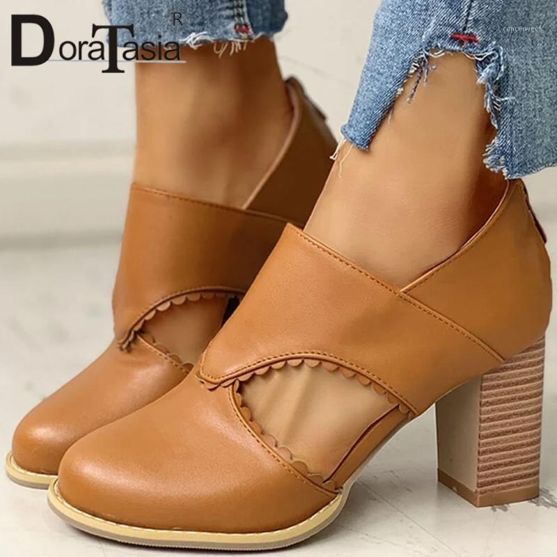 DORATASIA Retro Girl Solid Summer Sandals 2020 Brand Designer Casaul Sandals Women Round Toe High Heels Zipper Shoes Woman1, Black
DORATASIA Retro Girl Solid Summer Sandals 2020 Brand Designer Casaul Sandals Women Round Toe High Heels Zipper Shoes Woman1, Black
