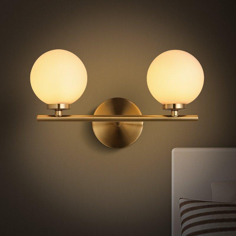 Modern Wall Lamp Glass Sconce Luminaire Ball Light Luminaria Abajur For Bathroom Bedroom Light E27 Base Home Lighting Lamparas
Modern Wall Lamp Glass Sconce Luminaire Ball Light Luminaria Abajur For Bathroom Bedroom Light E27 Base Home Lighting Lamparas