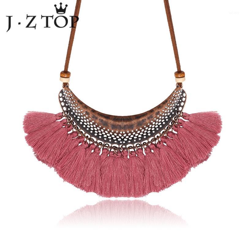 JZTOP Bohemian Solid Color Tassel Necklacks Woman Retro Big Crescent Cotton Rope Fringed Sweater Chain Female Statement Jewelry1
JZTOP Bohemian Solid Color Tassel Necklacks Woman Retro Big Crescent Cotton Rope Fringed Sweater Chain Female Statement Jewelry1