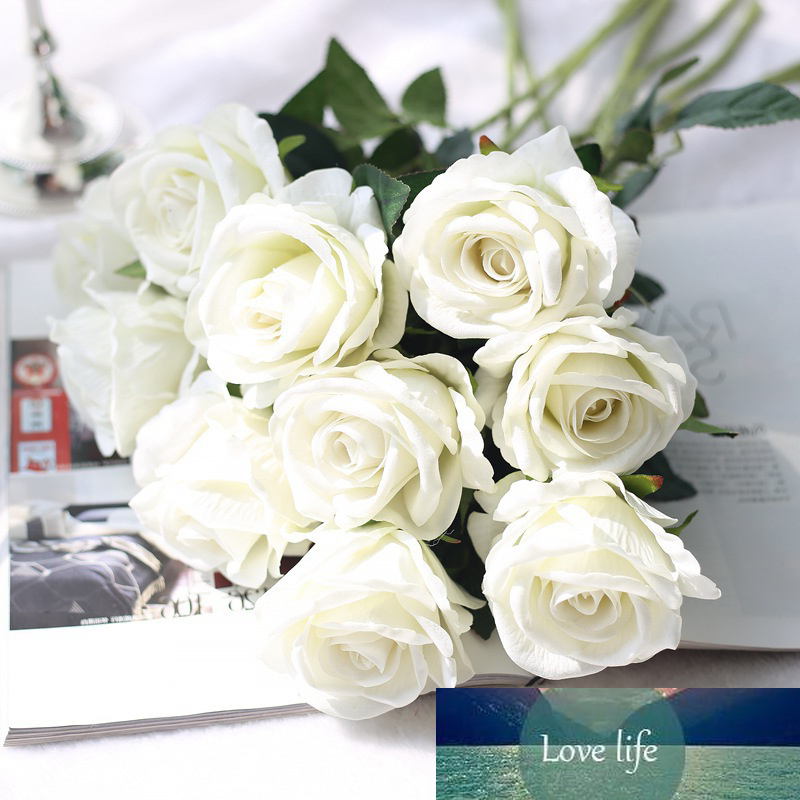5Pcs 51cm Long Branch Flowers Bouquet Beautiful White Silk Roses Artificial Flowers Wedding Home Table Decor Arrange Fake Flower, Red
5Pcs 51cm Long Branch Flowers Bouquet Beautiful White Silk Roses Artificial Flowers Wedding Home Table Decor Arrange Fake Flower, Red