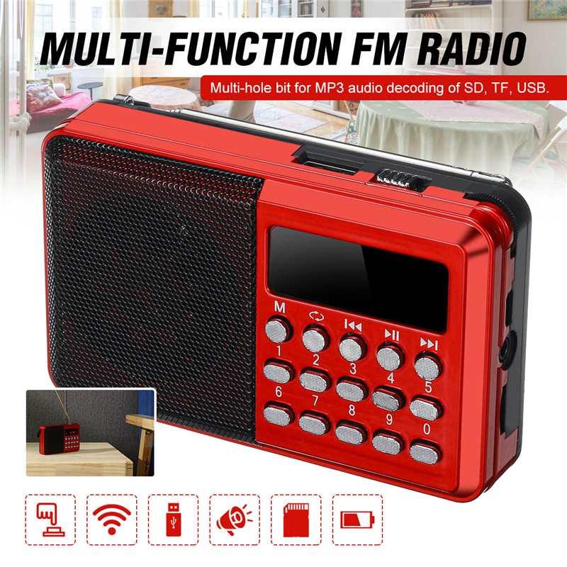 Best Portable Radio Handheld Digital FM USB TF MP3 Player Radio Receiver DC 5V 0.5A Speaker USB Charging Cable
Best Portable Radio Handheld Digital FM USB TF MP3 Player Radio Receiver DC 5V 0.5A Speaker USB Charging Cable