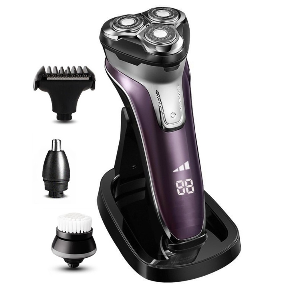 4in1 Rotary cleaning shaver set rechargeable electric shaver for men washable usb male face electric razor beard shaving machine
4in1 Rotary cleaning shaver set rechargeable electric shaver for men washable usb male face electric razor beard shaving machine
