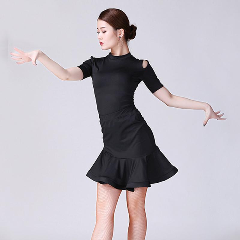 New Latin Dance Dress Women Black Suit Tops Skirt Short-Sleeved Dancewear Practice Clothes Rumba Tango Performance Costume BI380
New Latin Dance Dress Women Black Suit Tops Skirt Short-Sleeved Dancewear Practice Clothes Rumba Tango Performance Costume BI380
