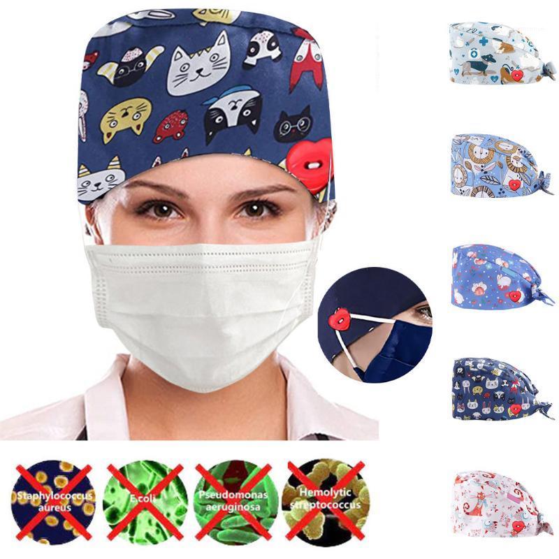 Gorros Quirurgicos Mujer Hat Fashion Cute Cat Printed Button Work Hat Unisex Gourd Cap Frosted Caps Gorros Enfermeria 6*1, As shown
Gorros Quirurgicos Mujer Hat Fashion Cute Cat Printed Button Work Hat Unisex Gourd Cap Frosted Caps Gorros Enfermeria 6*1, As shown