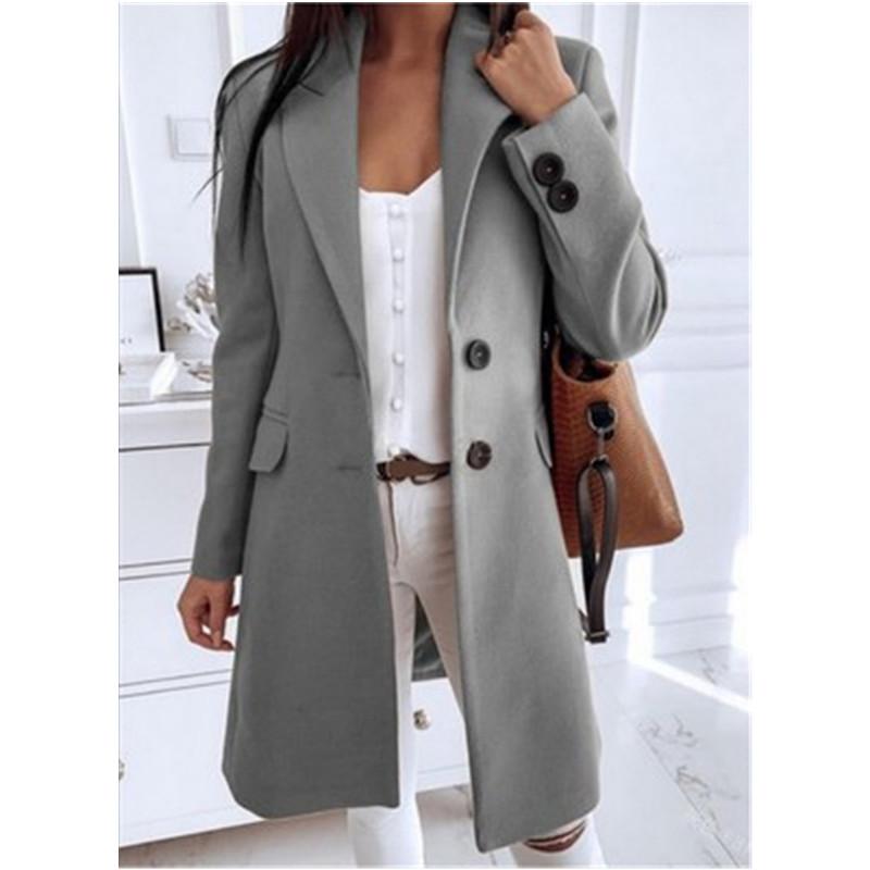 Women Wool Blends Coat Fashion Trend Long Sleeve Straight Mid-length Outerwear Clothes Female Winter Temperament Lapel Loose Casual Coats, Yellow
Women Wool Blends Coat Fashion Trend Long Sleeve Straight Mid-length Outerwear Clothes Female Winter Temperament Lapel Loose Casual Coats, Yellow