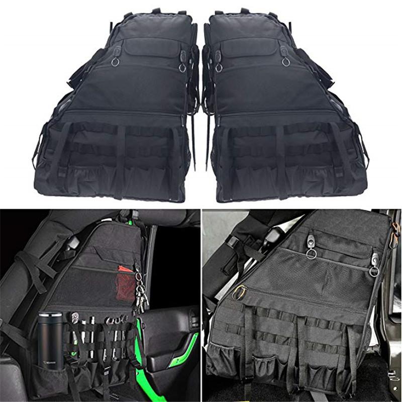 Multifunctional Roll Bar Storage Bag Cage with Multi-Pockets for1997-2020 Wrangler JK JKU TJ LJ Unlimited 4 Doors - 2pcs
Multifunctional Roll Bar Storage Bag Cage with Multi-Pockets for1997-2020 Wrangler JK JKU TJ LJ Unlimited 4 Doors - 2pcs