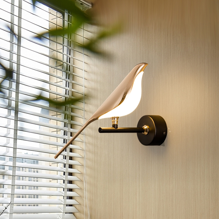 Nordic Modern Design Golden Bird Led Wall Lamp Hallway Corridor Stairs Sconce lamp Bedroom Decoration Lighting Fixtures
Nordic Modern Design Golden Bird Led Wall Lamp Hallway Corridor Stairs Sconce lamp Bedroom Decoration Lighting Fixtures