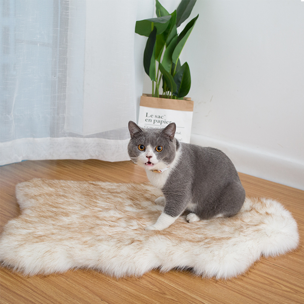 Pet Dog Bed Mat Curve White Dog Rug Faux Fur Orthopedic Dog Bed For Big Medium Small Puppys Support Dropping Shipping 201124, Black
Pet Dog Bed Mat Curve White Dog Rug Faux Fur Orthopedic Dog Bed For Big Medium Small Puppys Support Dropping Shipping 201124, Black