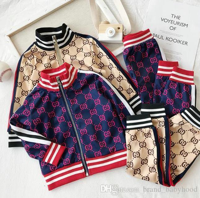 2021 Kids Designer Clothing Sets New Luxury Print Tracksuits Fashion Letter Jackets + Joggers Casual Sports Style Sweatshirt Boys Girls A02, White
2021 Kids Designer Clothing Sets New Luxury Print Tracksuits Fashion Letter Jackets + Joggers Casual Sports Style Sweatshirt Boys Girls A02, White