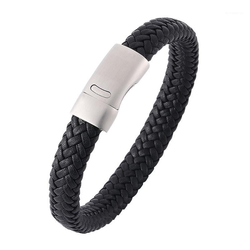 New Fashion Black Braid Leather Bracelet Men Titanium Stainless Steel Bracelet Male Bangles Men Jewelry Vintage Gift PH5081
New Fashion Black Braid Leather Bracelet Men Titanium Stainless Steel Bracelet Male Bangles Men Jewelry Vintage Gift PH5081