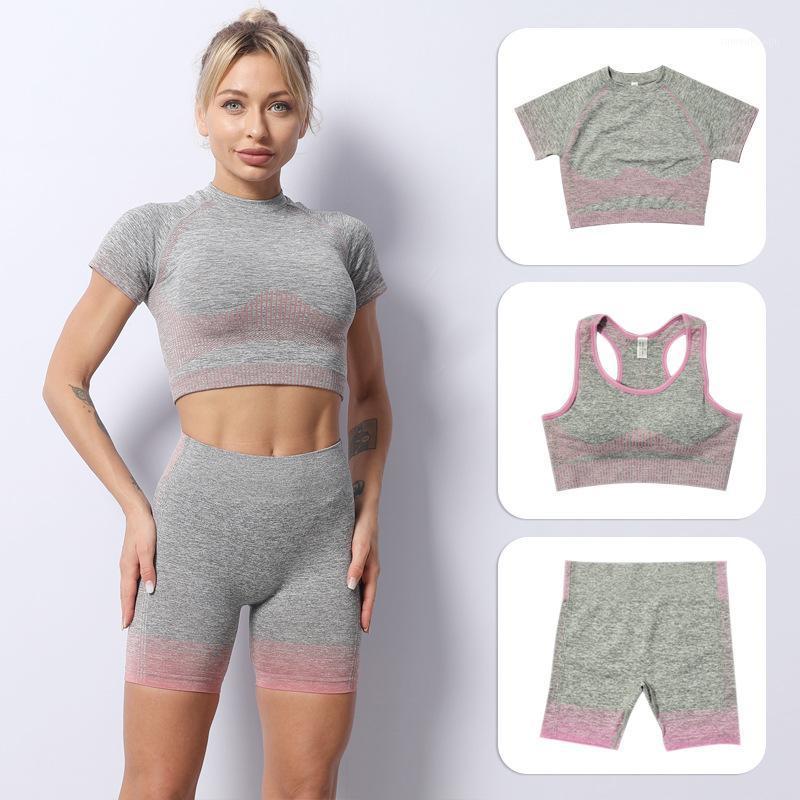 3Pcs Women's Sportswear Yoga Set Workout Clothes Athletic Wear Sports Gym Solid Shorts Seamless Fitness Bra Crop Top Yoga Suit1, Royal
3Pcs Women's Sportswear Yoga Set Workout Clothes Athletic Wear Sports Gym Solid Shorts Seamless Fitness Bra Crop Top Yoga Suit1, Royal