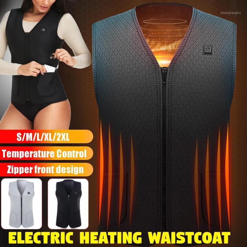 Zip Front Heated Vest Jacket Men Winter USB Electrically Sleeveless Thermal Warm Waistcoat for Motorcycle Riding Hunting Hiking1, Black
Zip Front Heated Vest Jacket Men Winter USB Electrically Sleeveless Thermal Warm Waistcoat for Motorcycle Riding Hunting Hiking1, Black