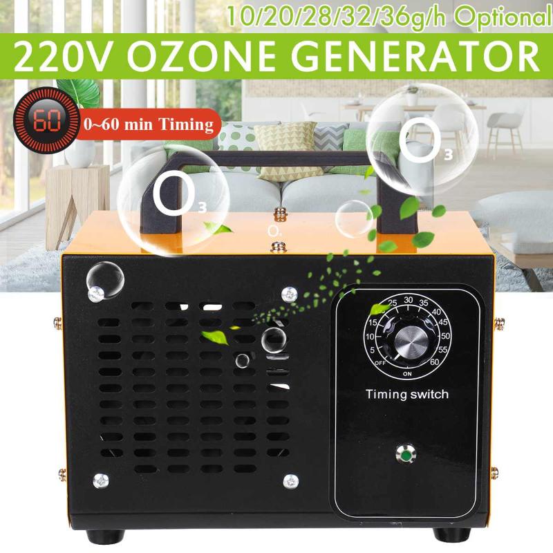 10 24 28 36g/h Portable Ozone Machine Generator Filter Purifier with Timing Switch Ozonizer Ozonator for Home Car Formaldehyde
10 24 28 36g/h Portable Ozone Machine Generator Filter Purifier with Timing Switch Ozonizer Ozonator for Home Car Formaldehyde