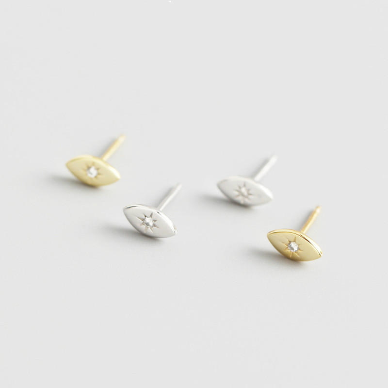 Februaryfrost Brand Designer 100% 925 Sterling Silver Mini Eye Stud Earrings for Women Fashion Designer Women Simple Earrings Women's J
Februaryfrost Brand Designer 100% 925 Sterling Silver Mini Eye Stud Earrings for Women Fashion Designer Women Simple Earrings Women's J